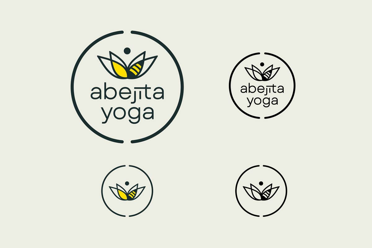 Logo Design für abejita yoga
