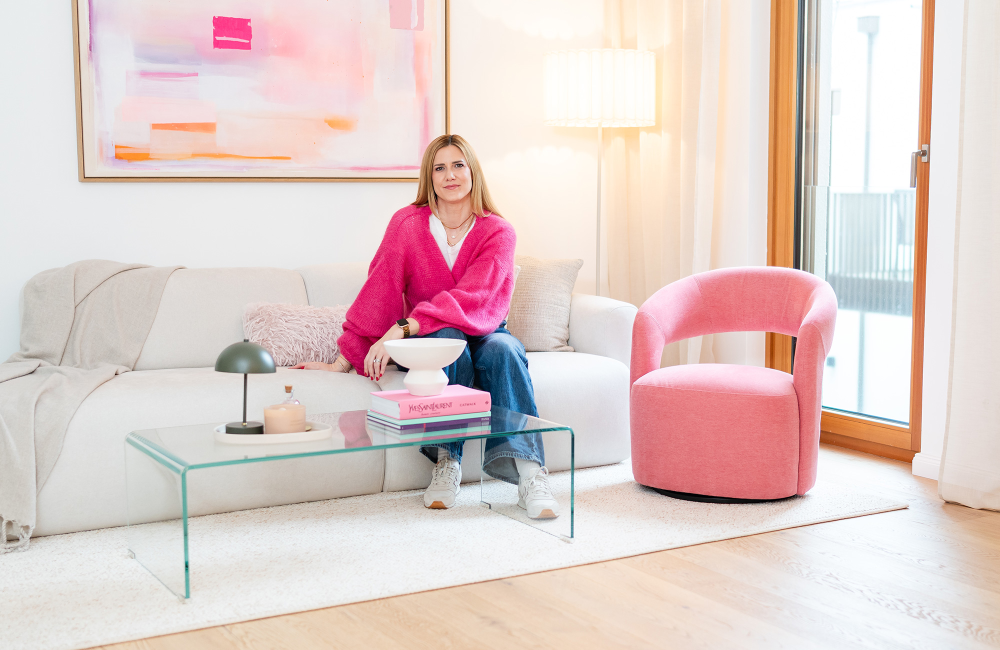 Desiree Schweiger in ihrem Showroom