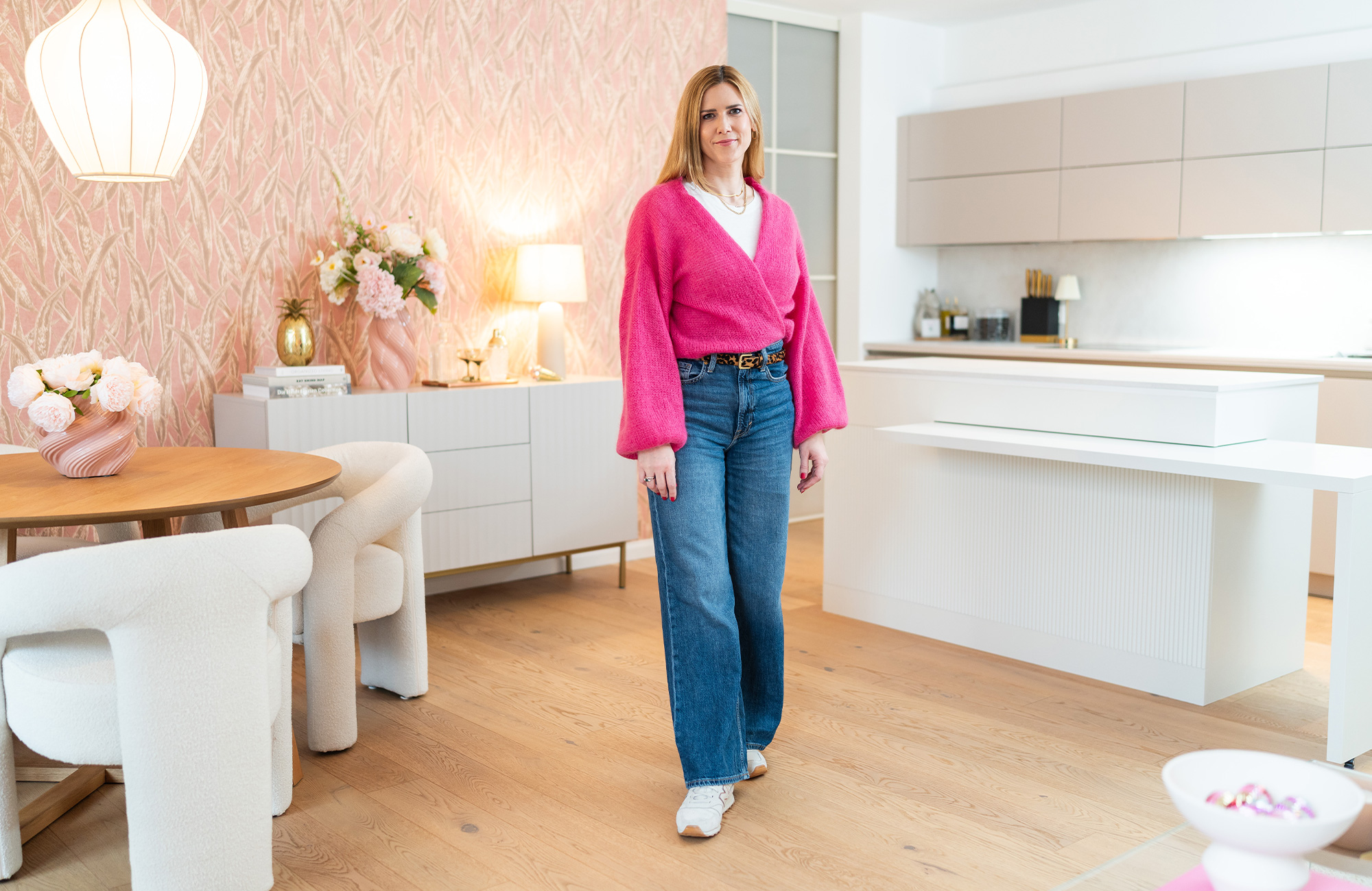 Desiree Schweiger in ihrem Showroom