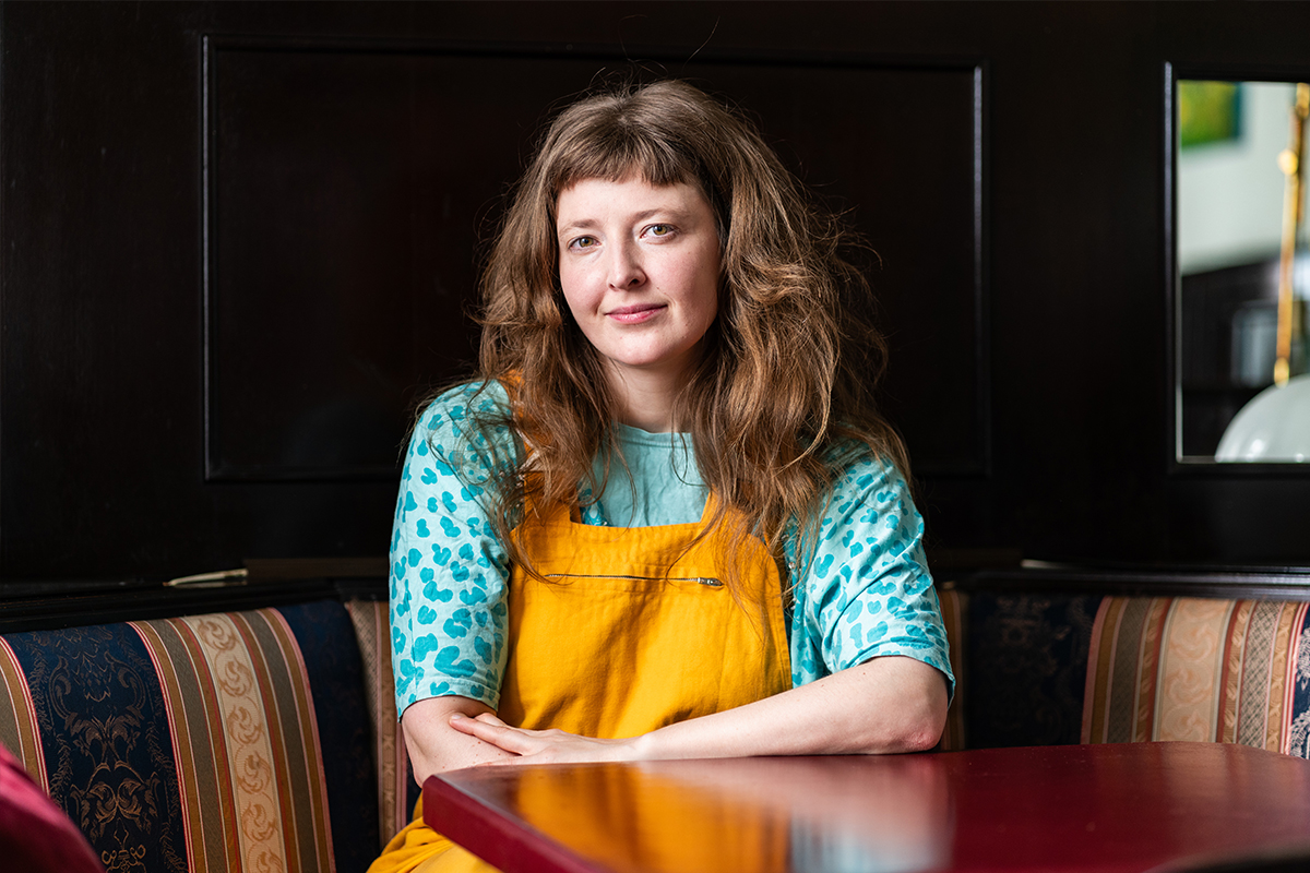 Alicia Edelweiss im Café Kreuzberg in Wien
