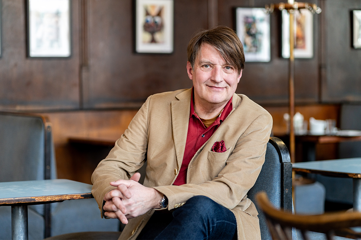Stootsie im Café Weidinger