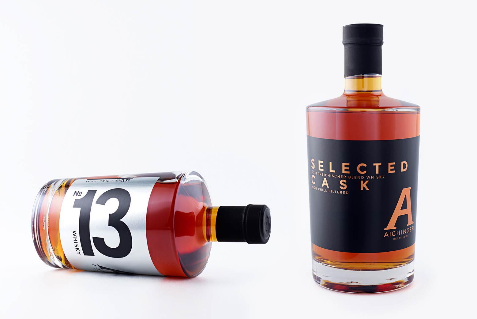 Whiskyflaschen Verpackungsdesign